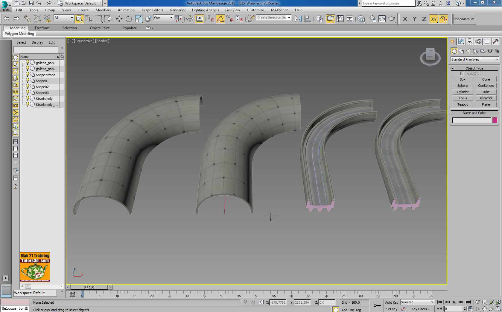 3dsmax 2014 Unwrap Pelt Spline Unfold V 36 MP4 3D model_4