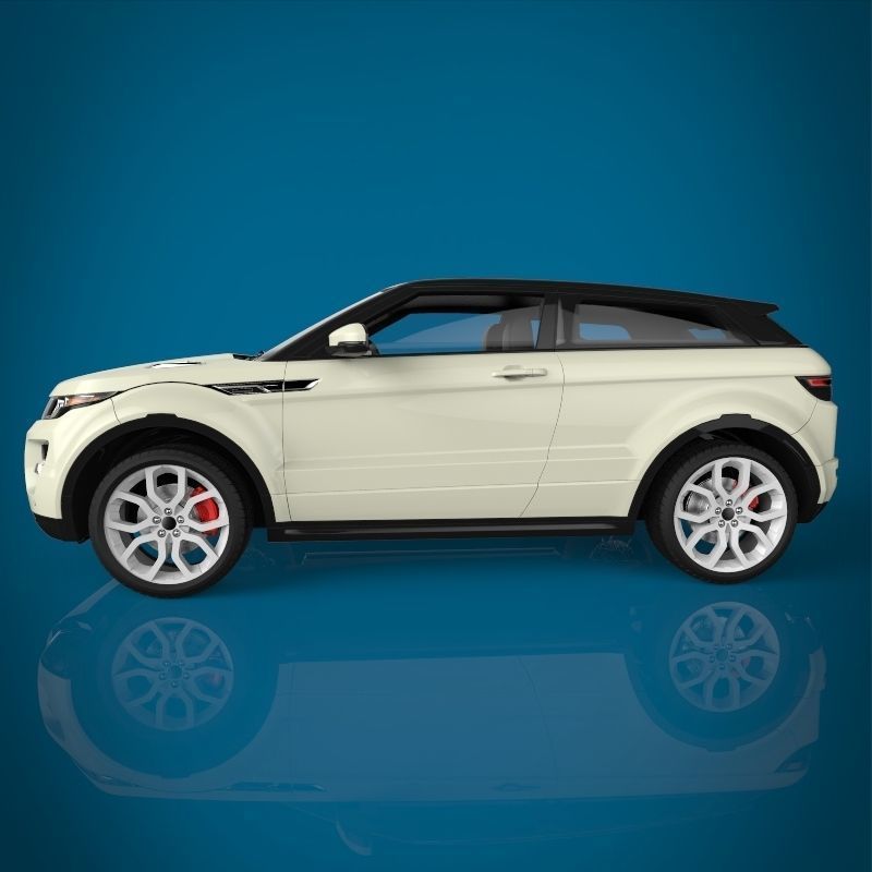 Suv car 3D model_3