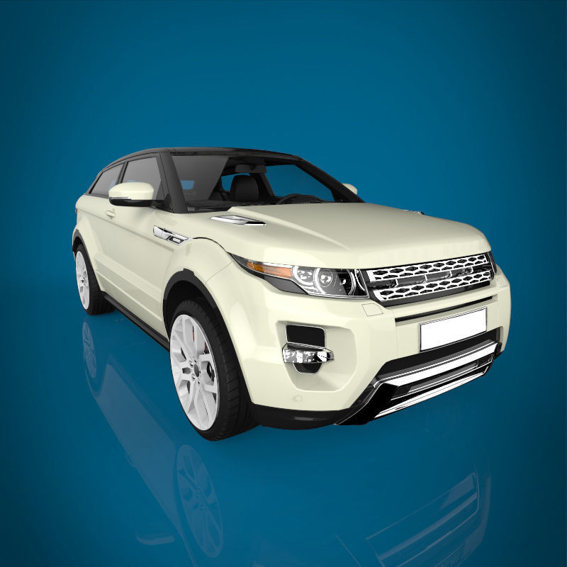 Suv car 3D model_1