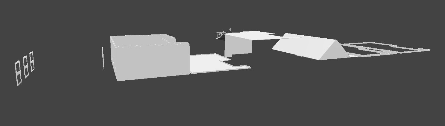 Dollhouse house with roof 3D print model_3