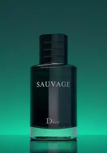 Sauvage Dior Fragrance 60 ml 3D model
