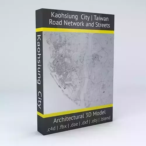 Kaohsiung City  Road Network and Streets