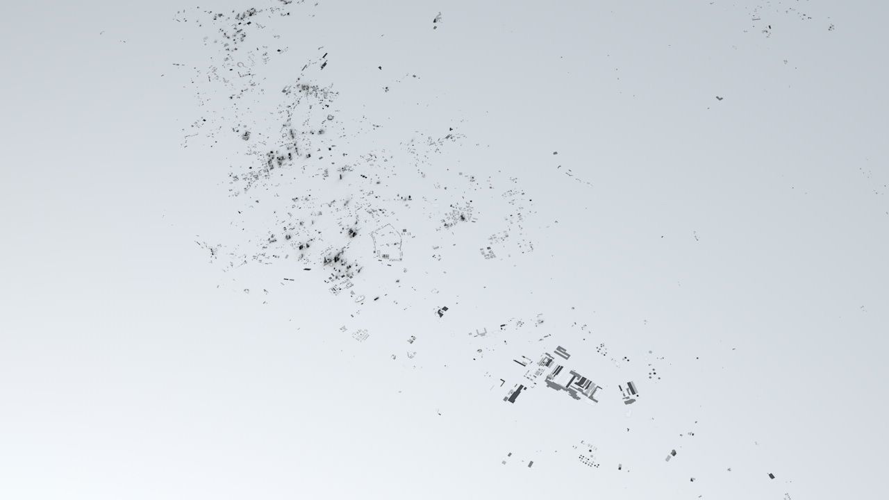 Kaohsiung City Streets and Buildings 3D model_7