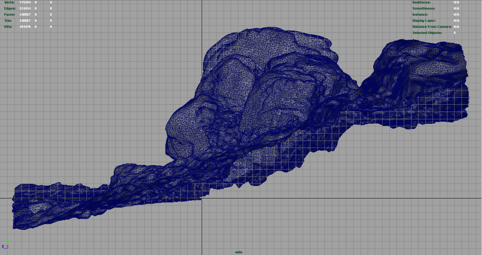 MOUNTAIN ROCKS 9 Low-poly 3D model_13