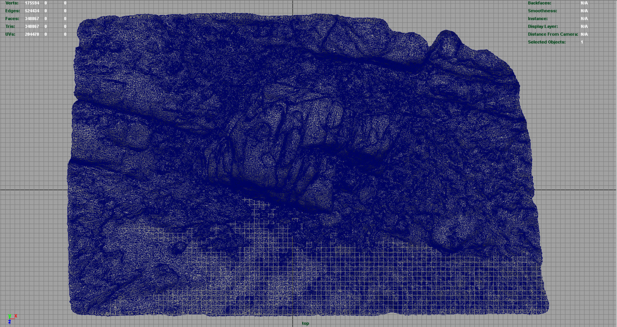 MOUNTAIN ROCKS 9 Low-poly 3D model_11