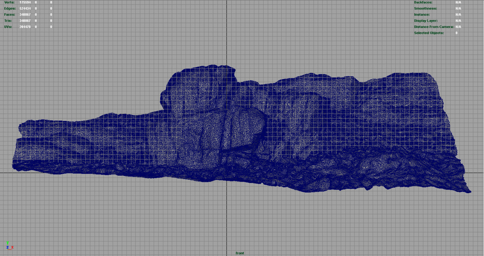 MOUNTAIN ROCKS 9 Low-poly 3D model_12