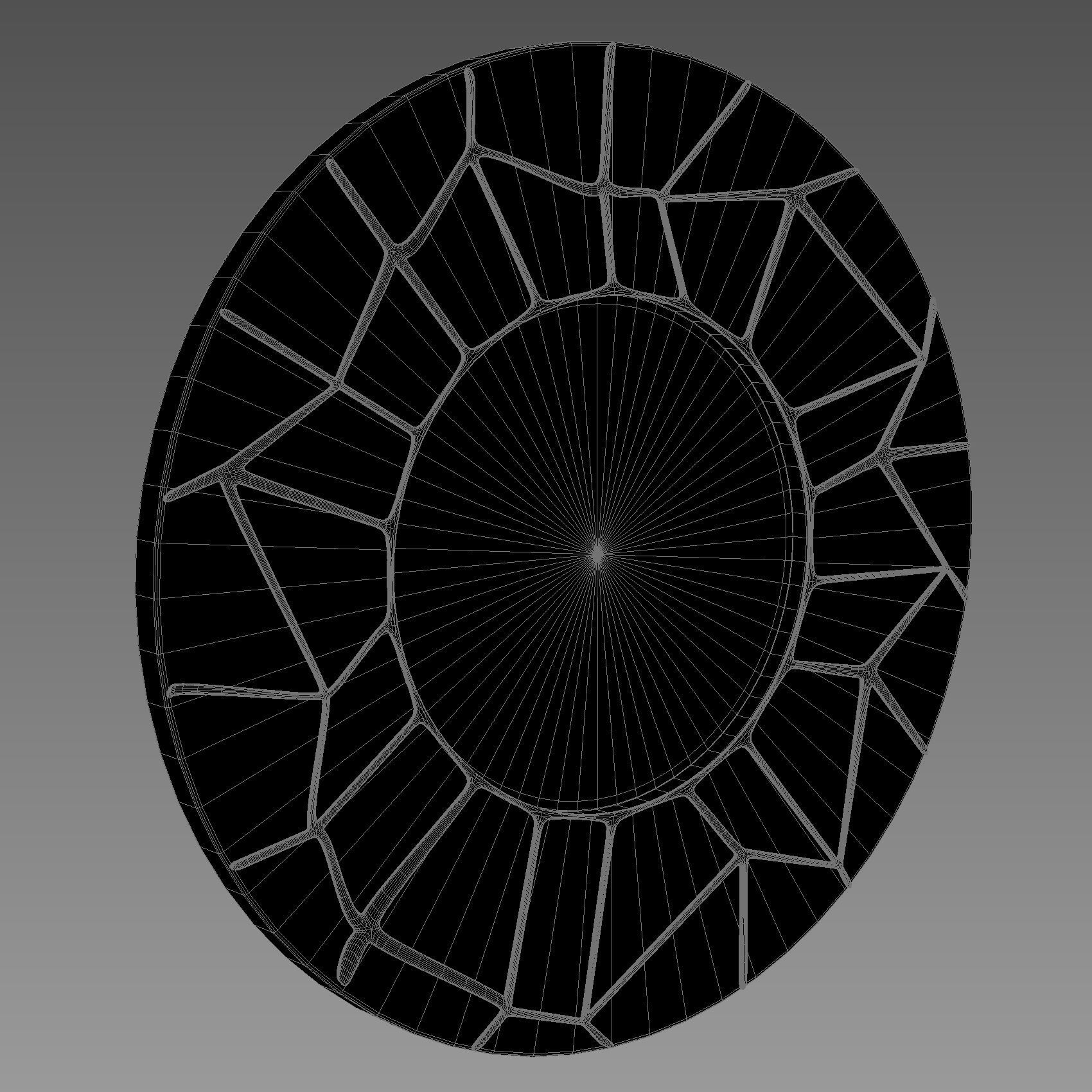 Gem Mirror DIY 3D model_3