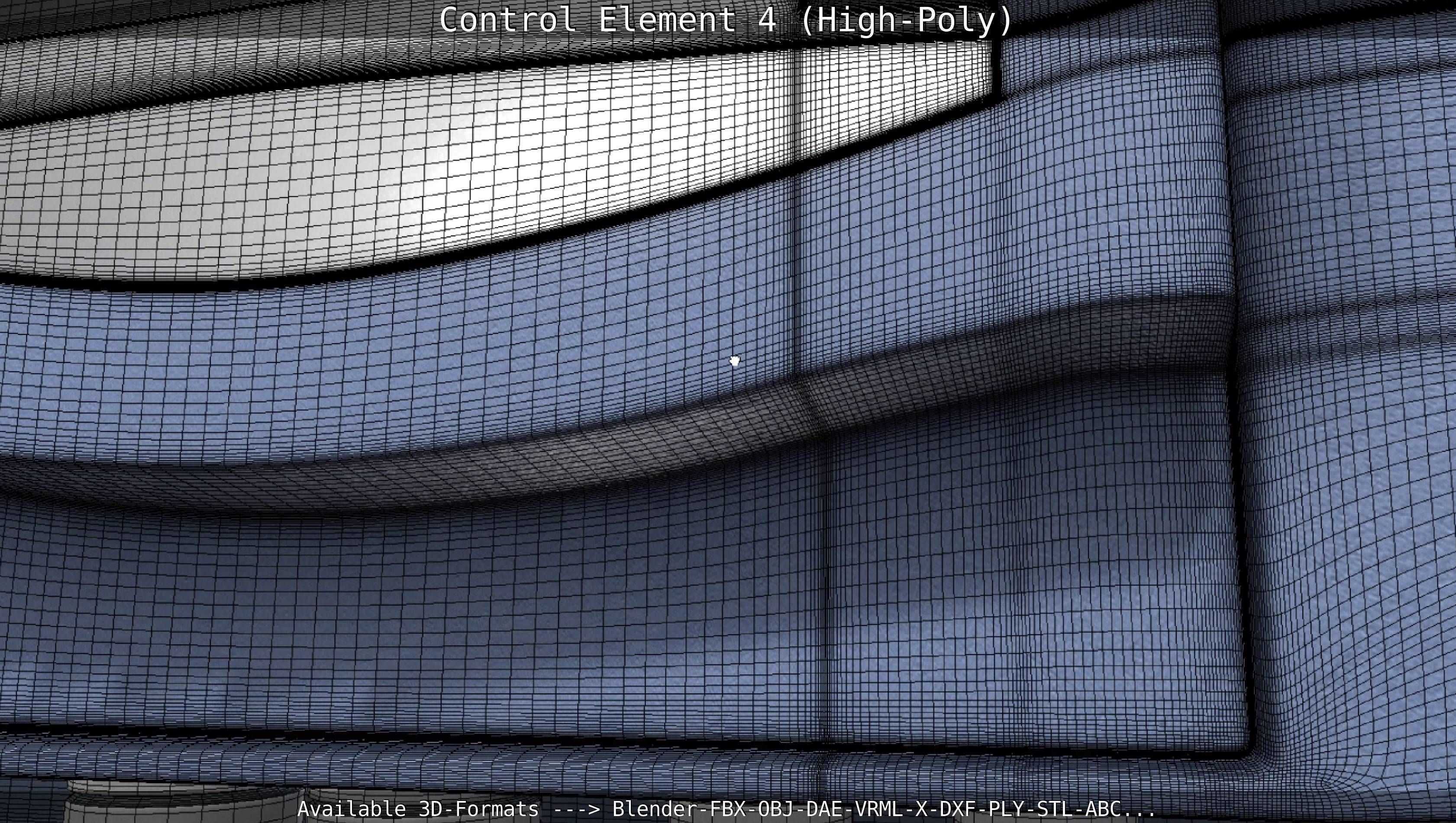 Control Element 4 High-Poly Version 3D model_99