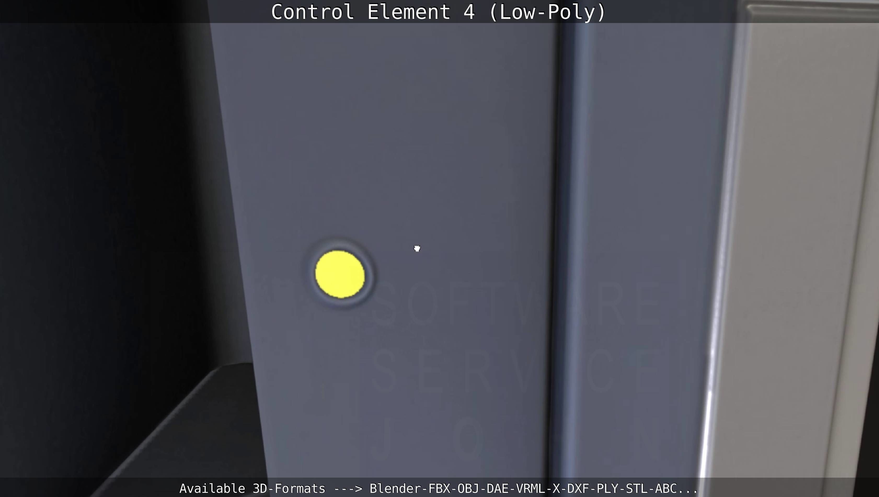 Control Element 4 Low-Poly Version Low-poly 3D model_31