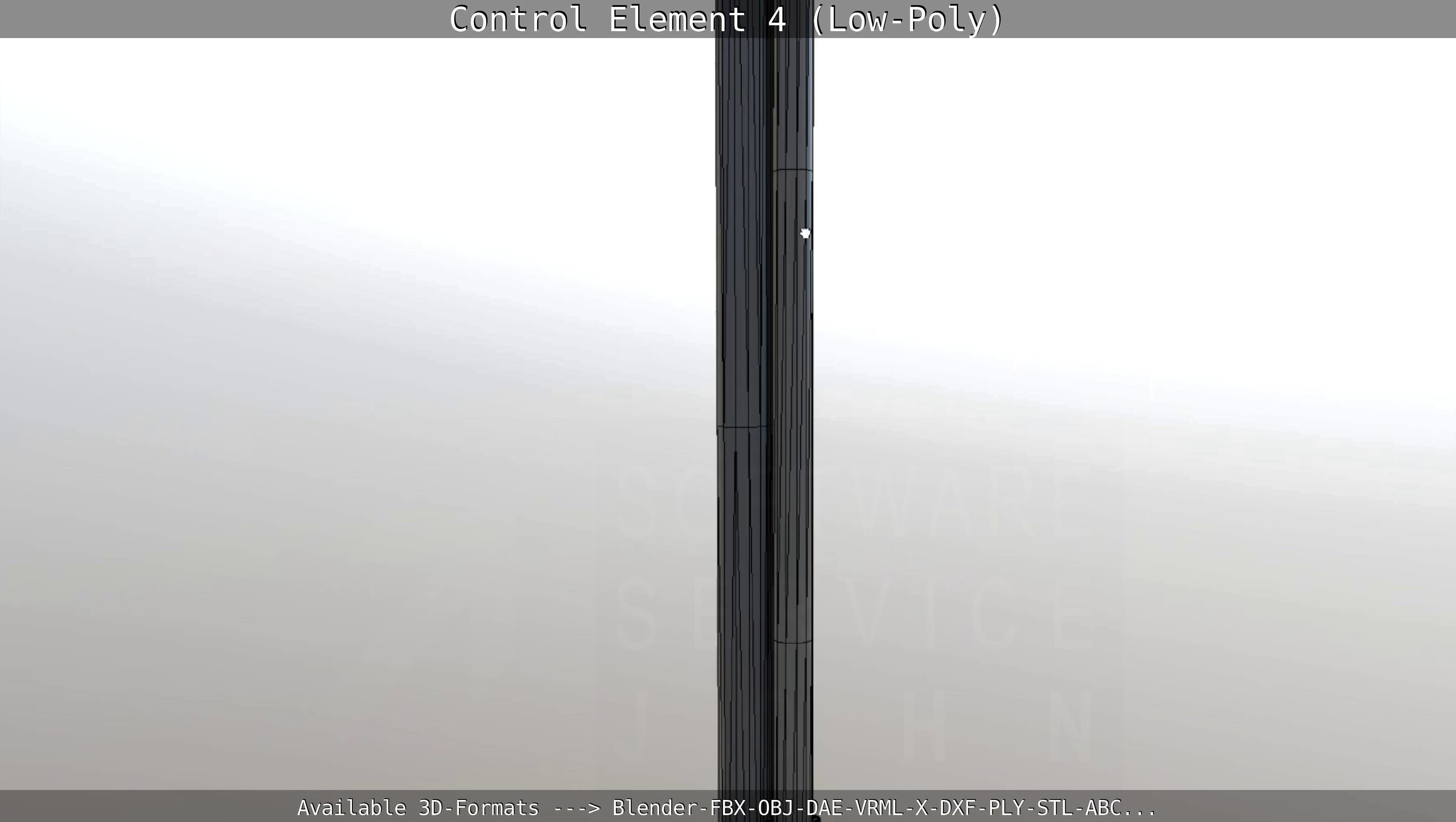 Control Element 4 Low-Poly Version Low-poly 3D model_49