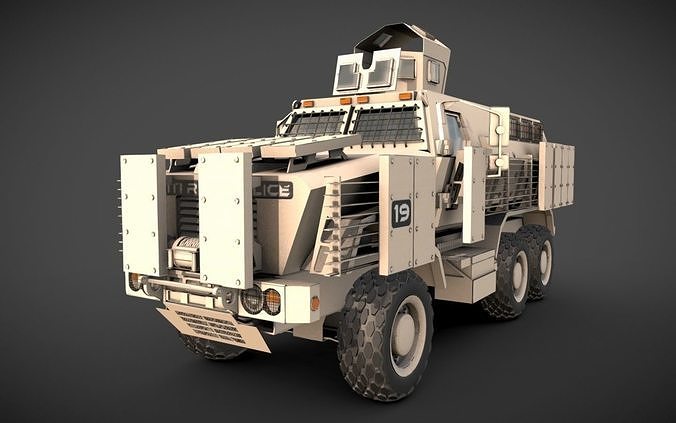Caiman MRAP 3D model