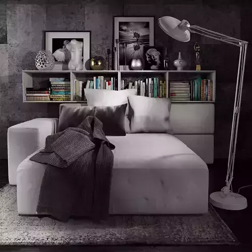 Twils livingroom set 3D model