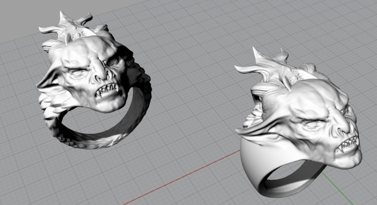 Ring Hunter 3D print model_3