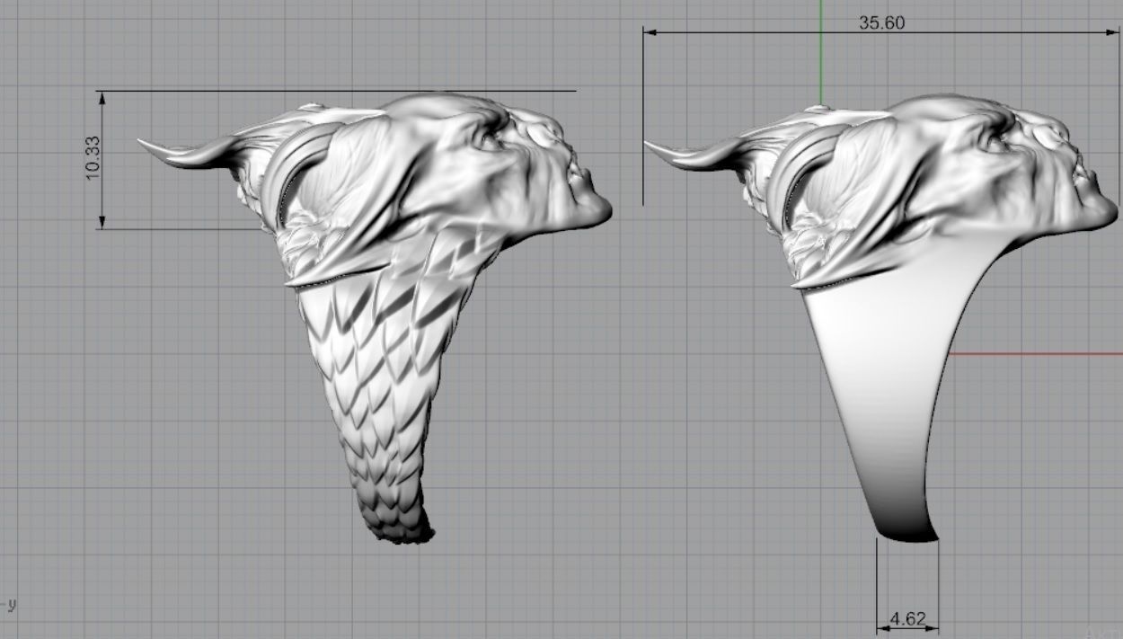 Ring Hunter 3D print model_2