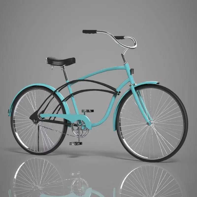 Bicycle vintage - vintage 3D model