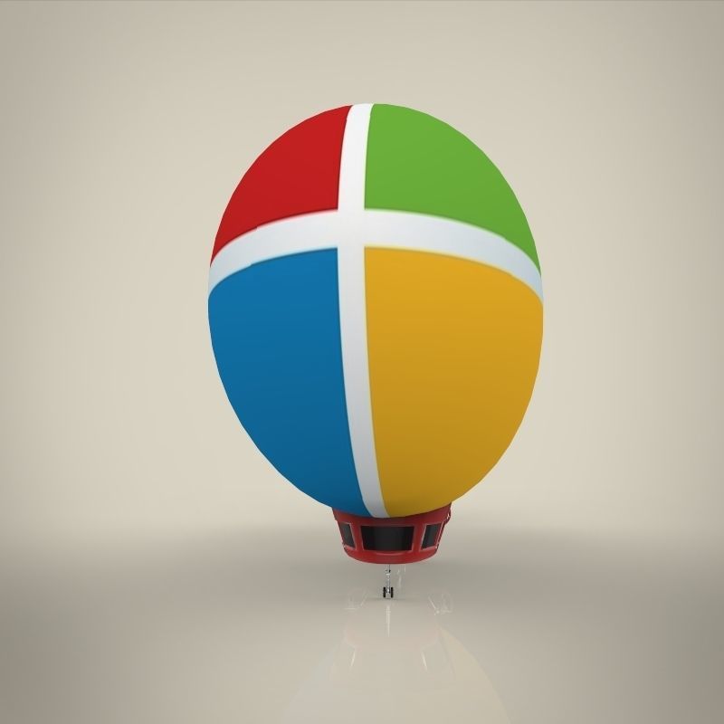 Blimp 3D model_3