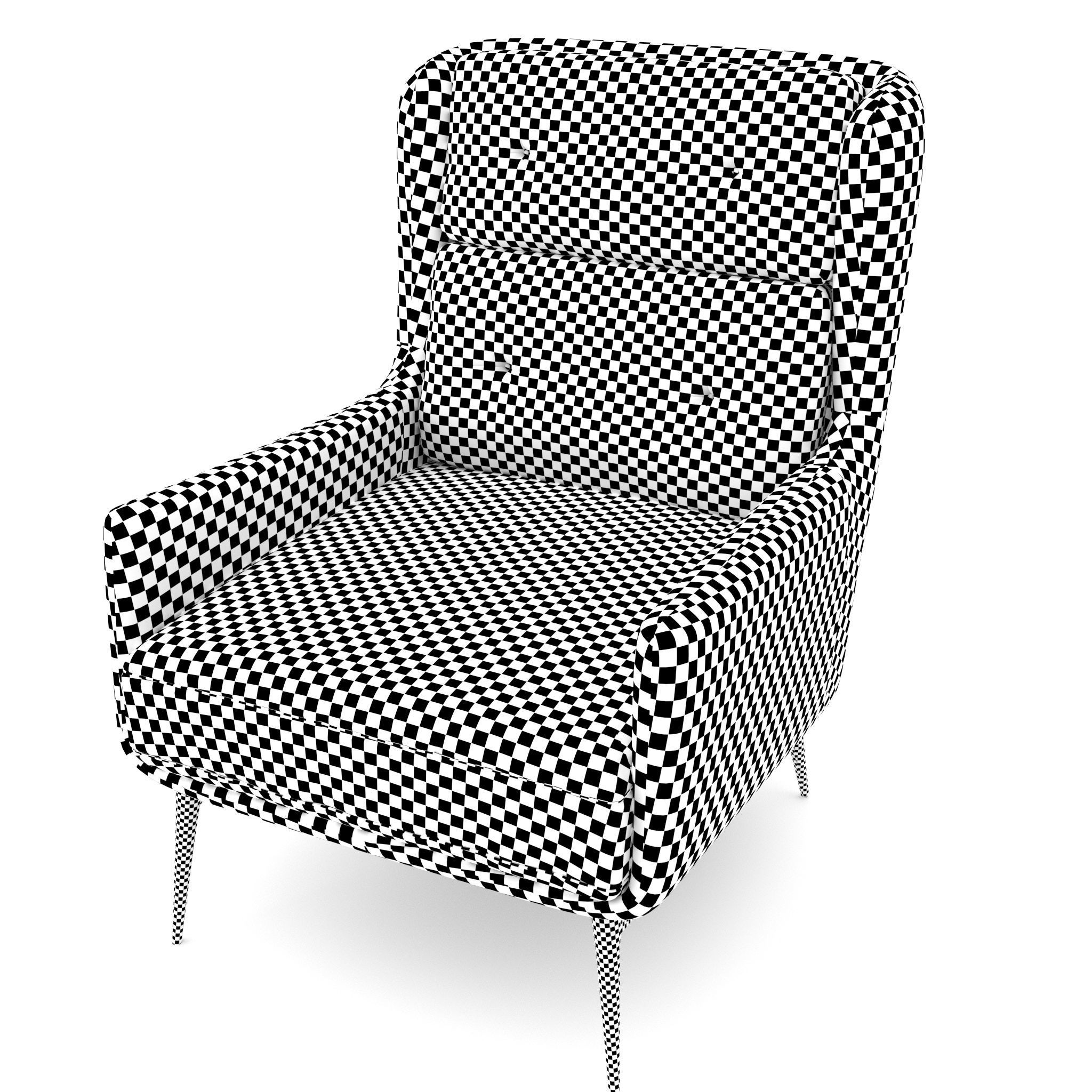 AFTEREIGHT chair from Natuzzi 3D model_7