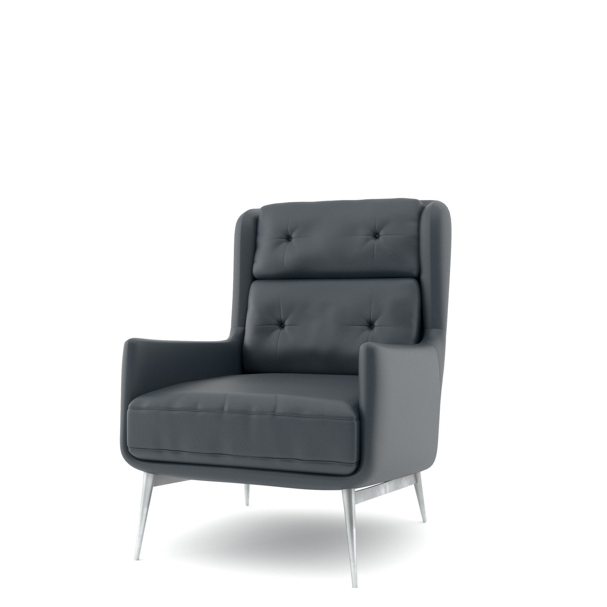 AFTEREIGHT chair from Natuzzi 3D model_1