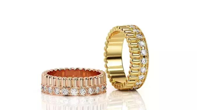 Ring Band R 0043 3D print model
