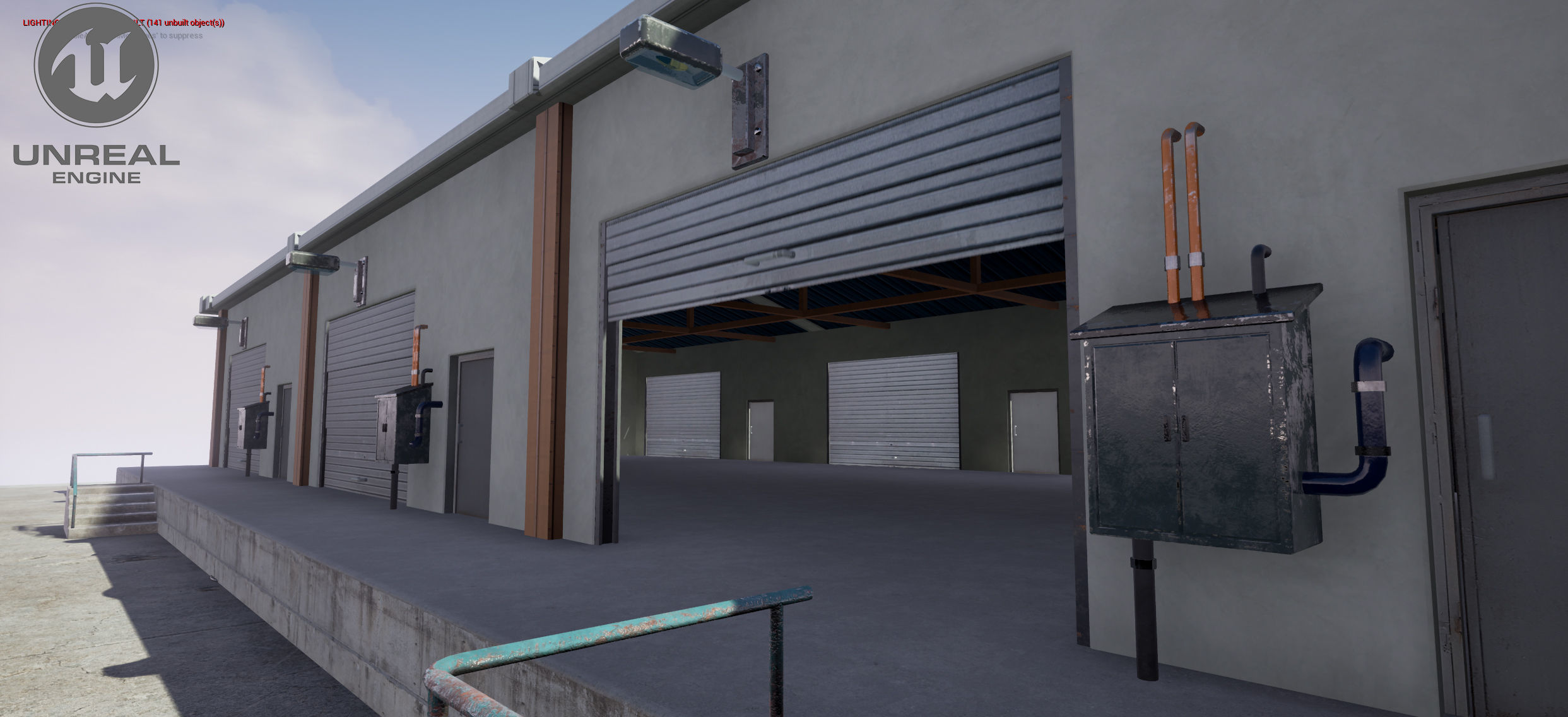 Module Based Harbor Creator Low-poly 3D model_39