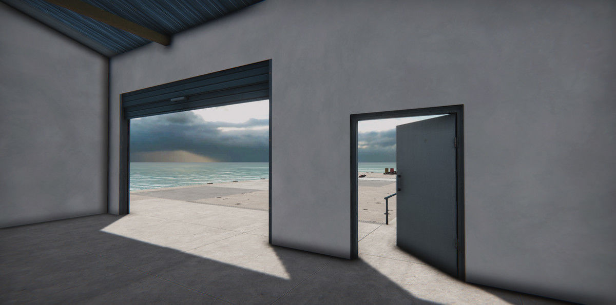 Module Based Harbor Creator Low-poly 3D model_16