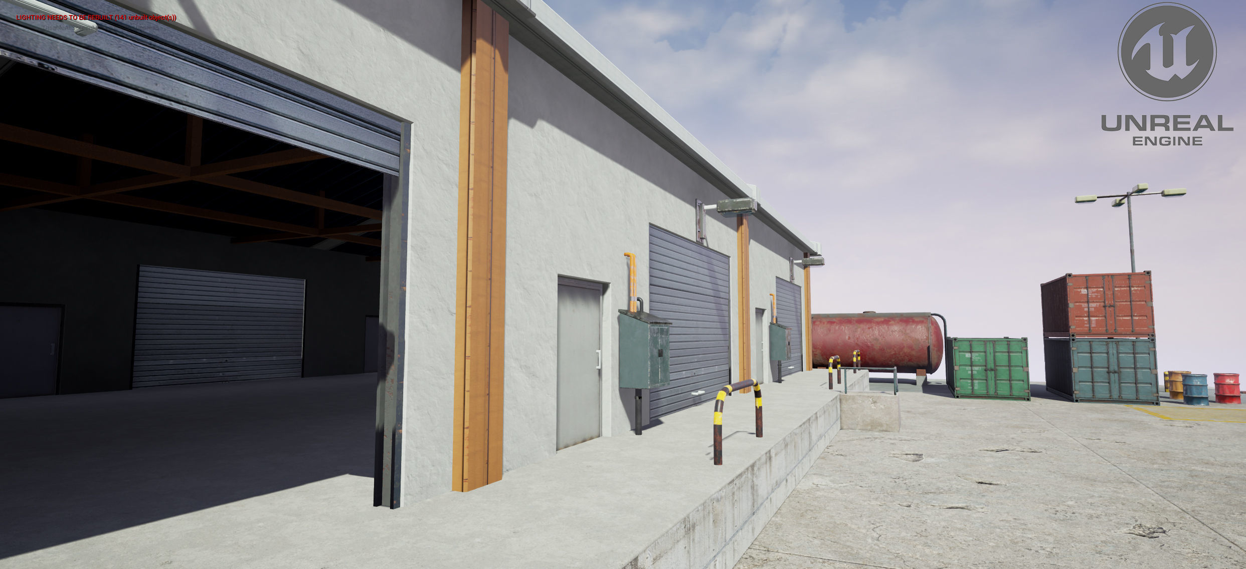 Module Based Harbor Creator Low-poly 3D model_36