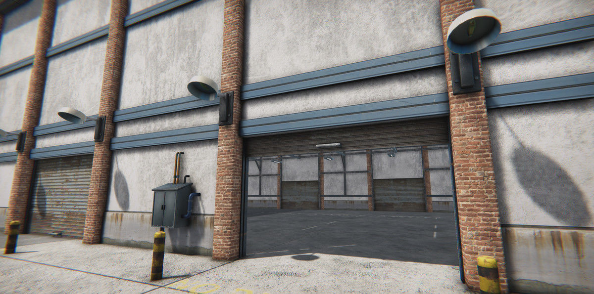 Module Based Harbor Creator Low-poly 3D model_11