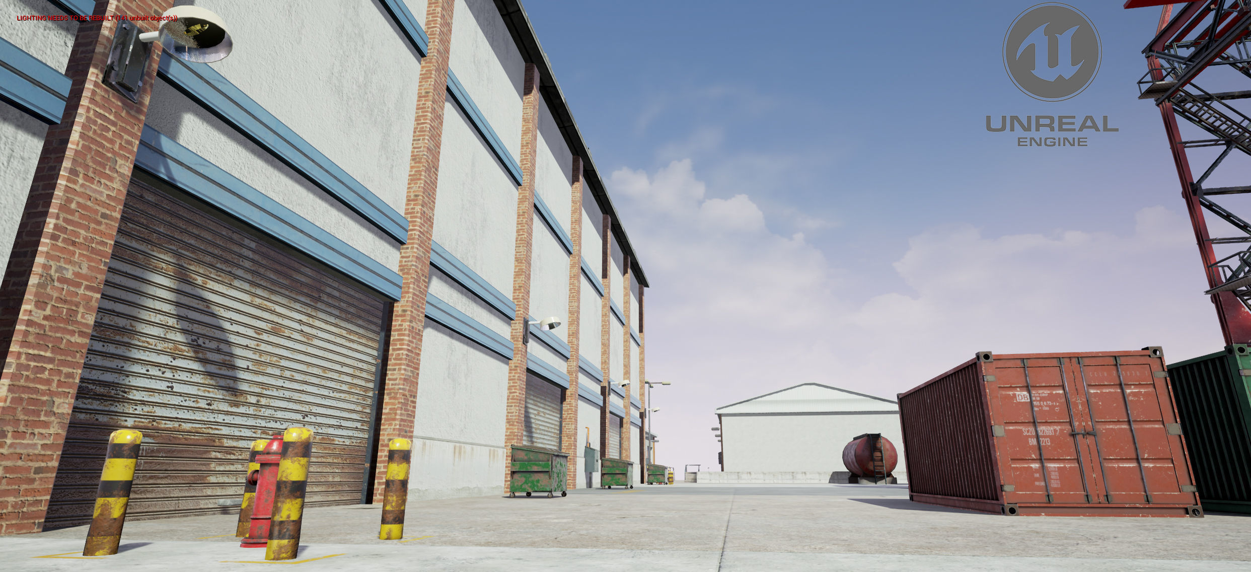 Module Based Harbor Creator Low-poly 3D model_40