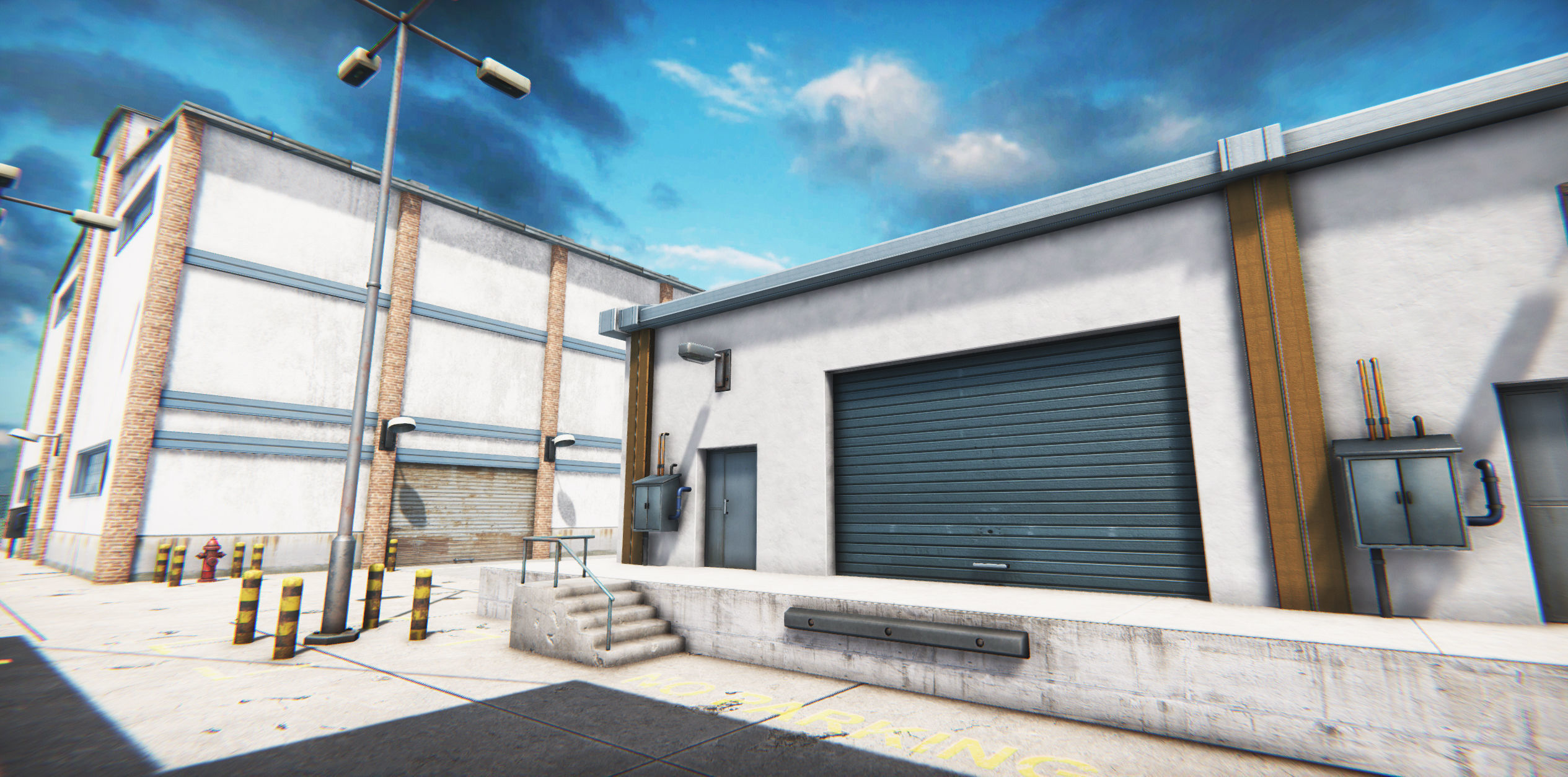 Module Based Harbor Creator Low-poly 3D model_18