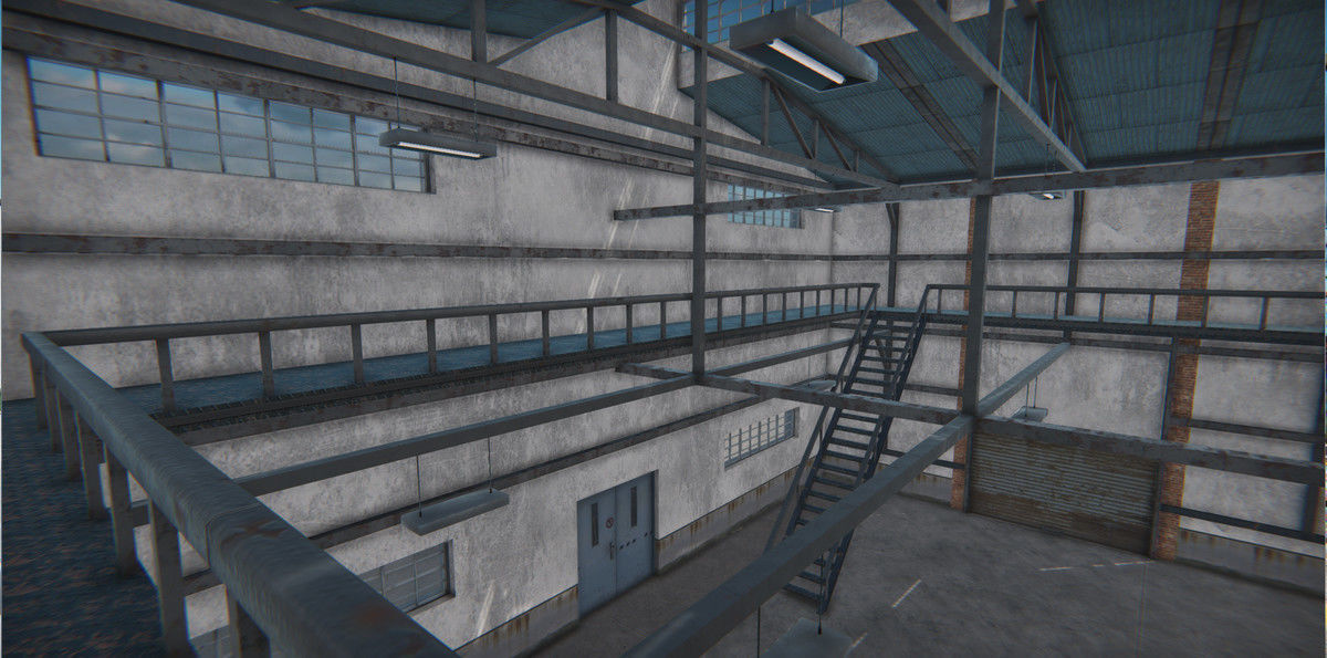 Module Based Harbor Creator Low-poly 3D model_15