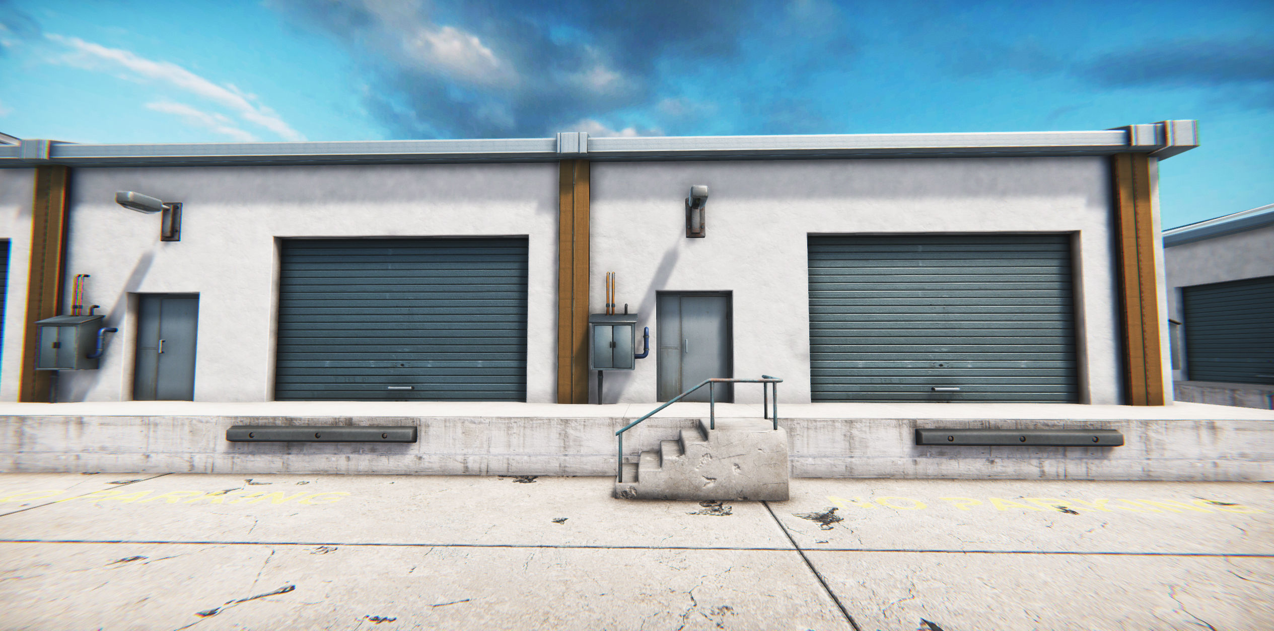 Module Based Harbor Creator Low-poly 3D model_13