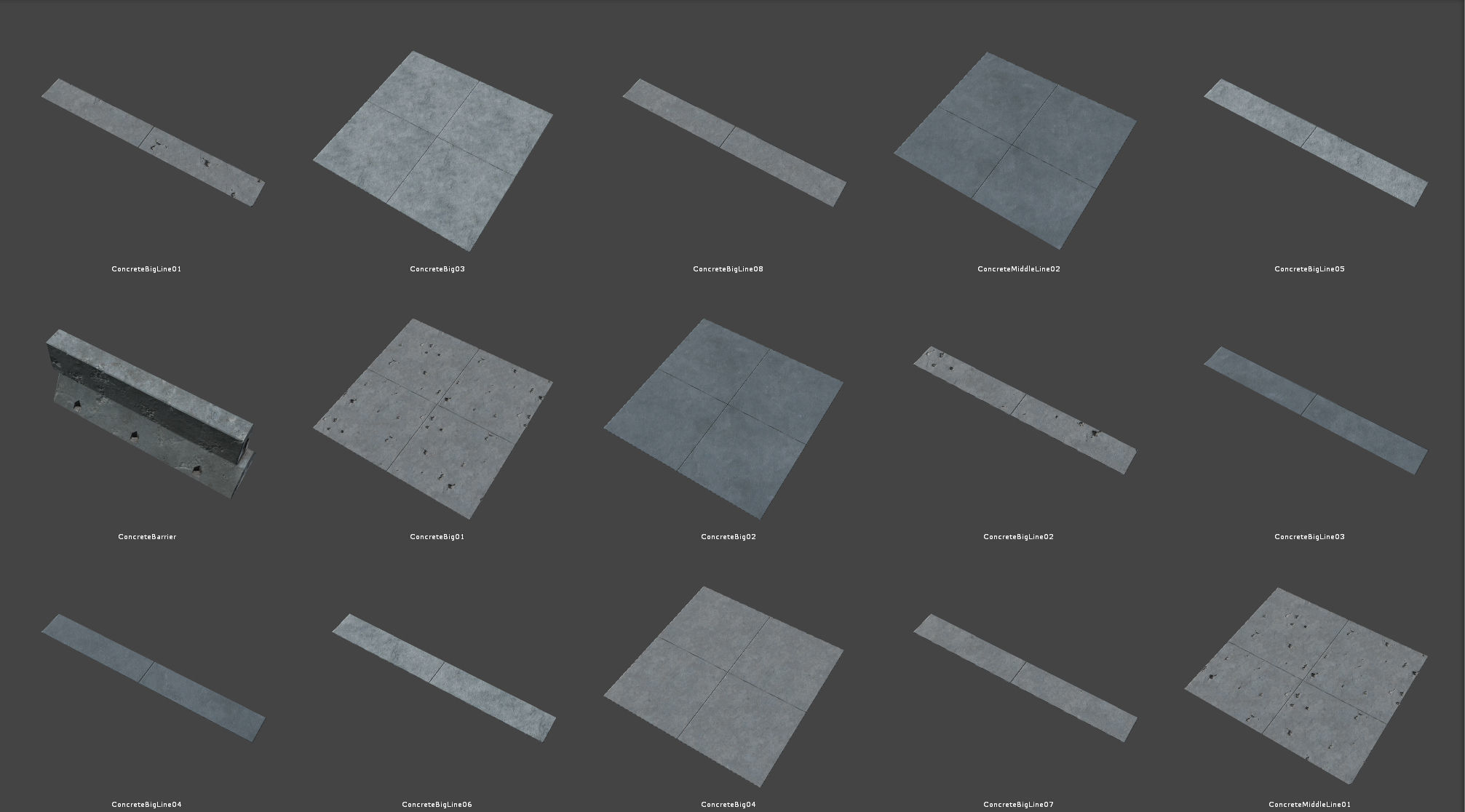 Module Based Harbor Creator Low-poly 3D model_24