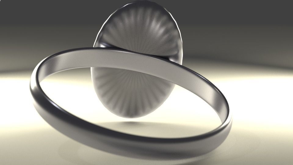 Photorealistic Ring 3D model_2