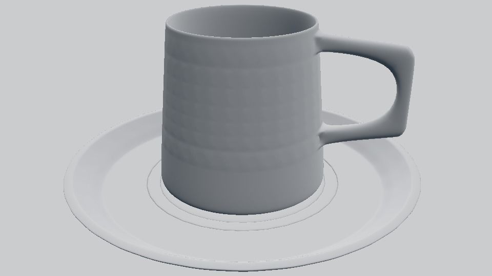 Cup with coffee 3D model 3D model_5