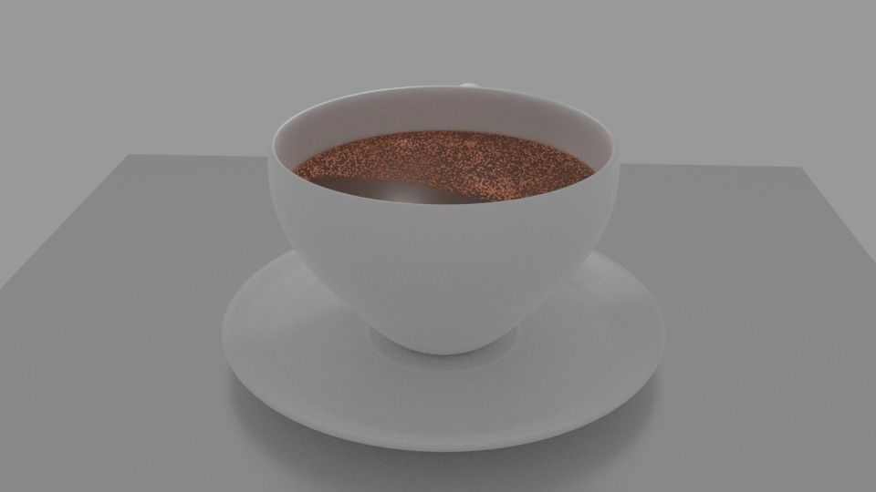 Cup with coffee 3D model_3