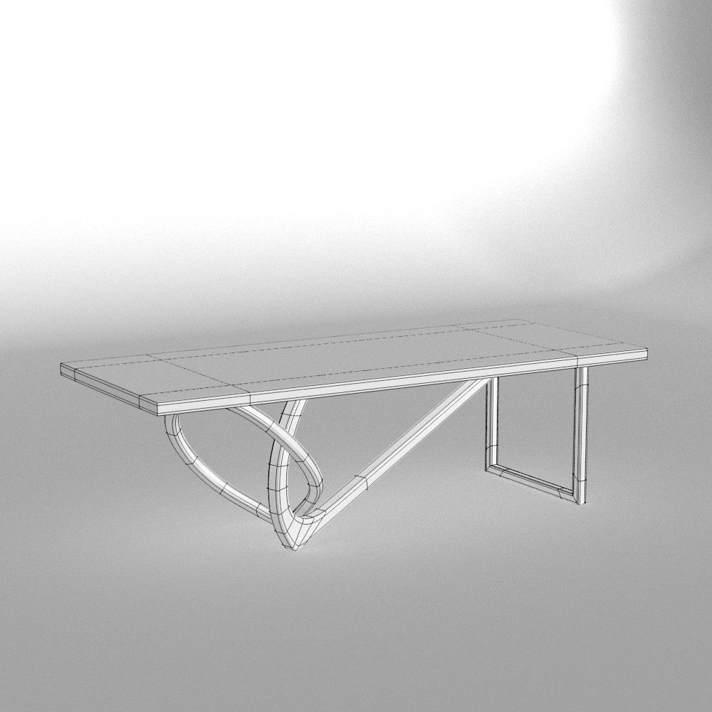 Coffee Table 3D model_1