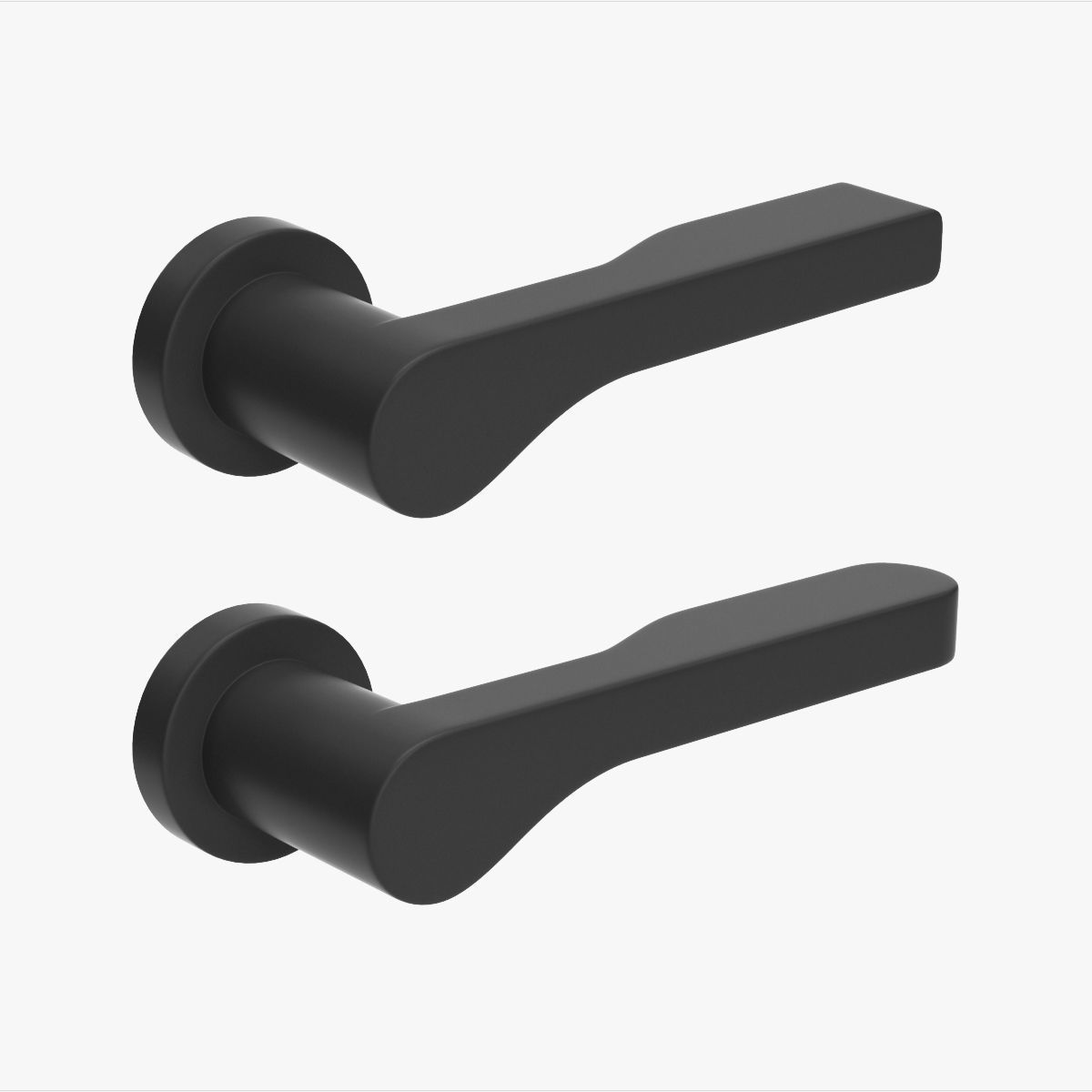 Door Handles vol 2 3D model_3