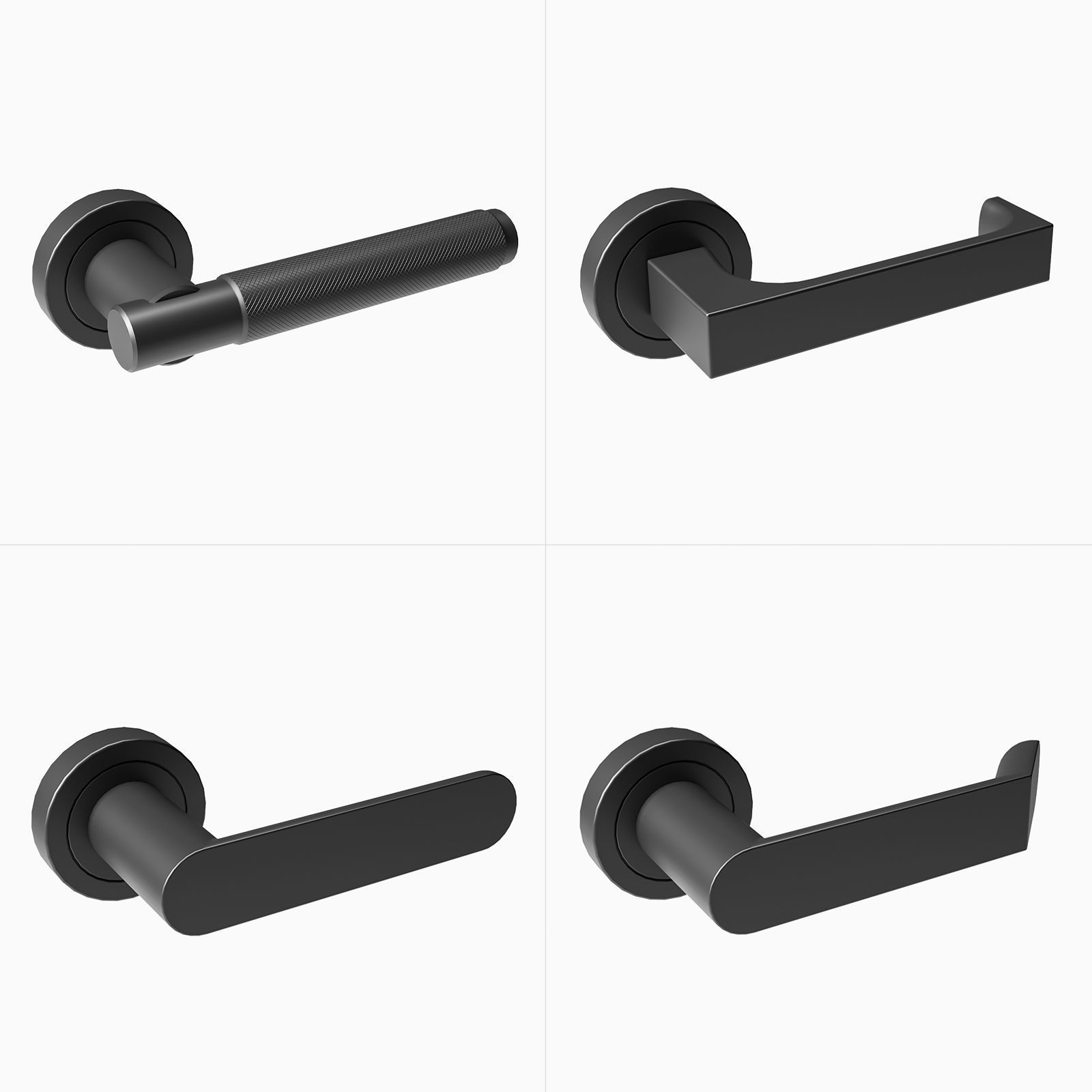 Door Handles vol 3 3D model_0