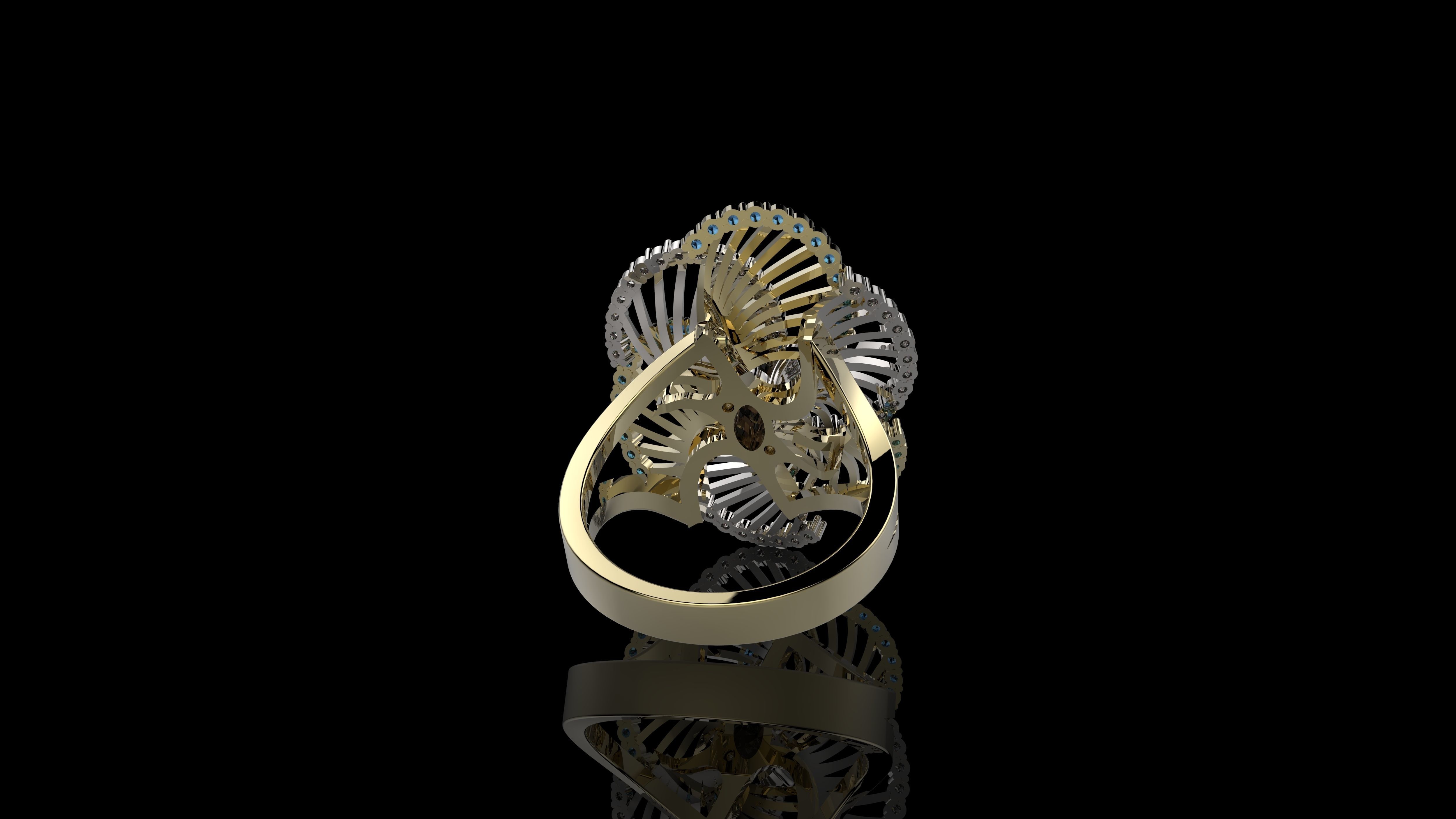 K J EVEL RINGS N1 3D print model_6