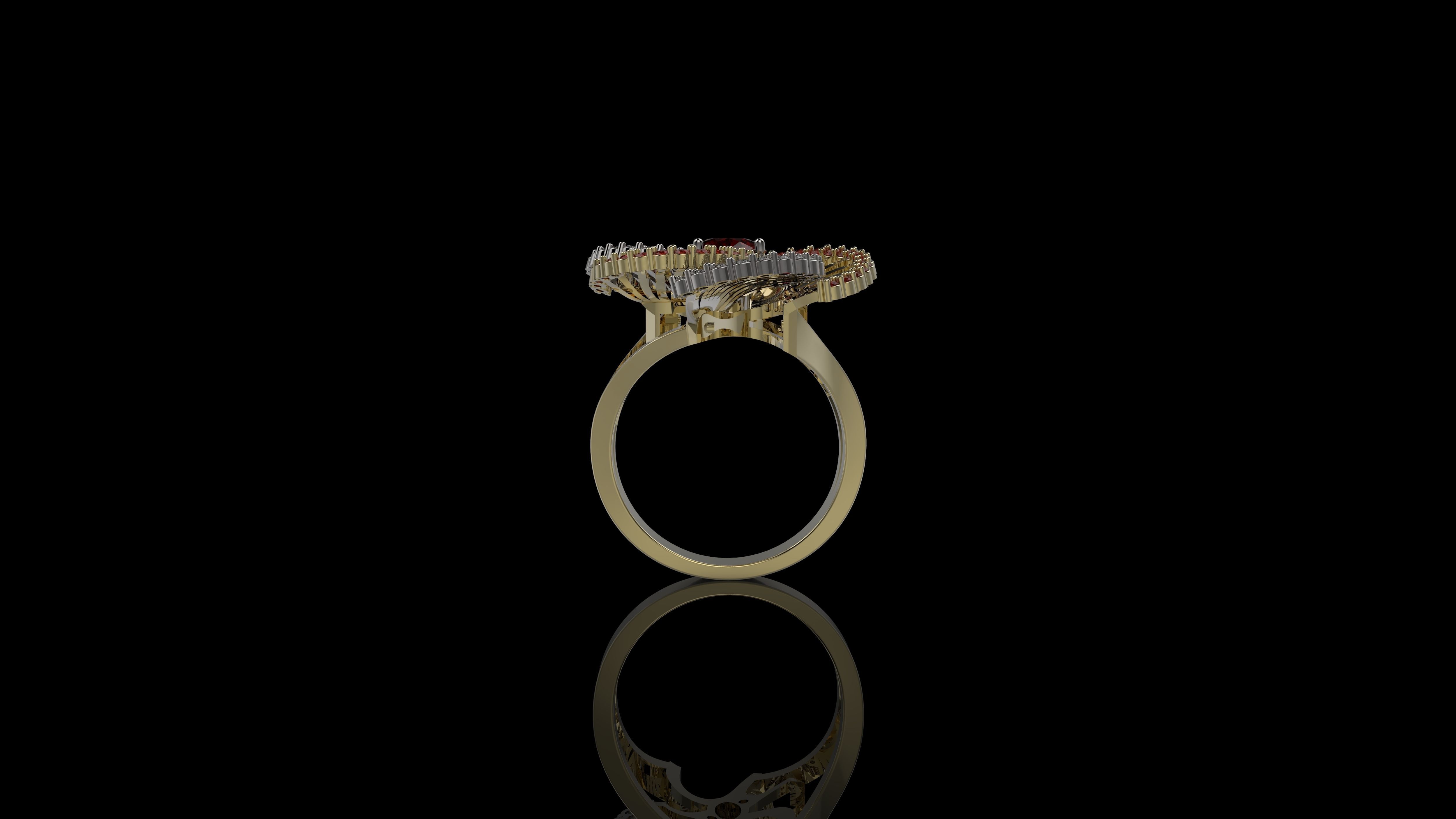 K J EVEL RINGS N1 3D print model_3