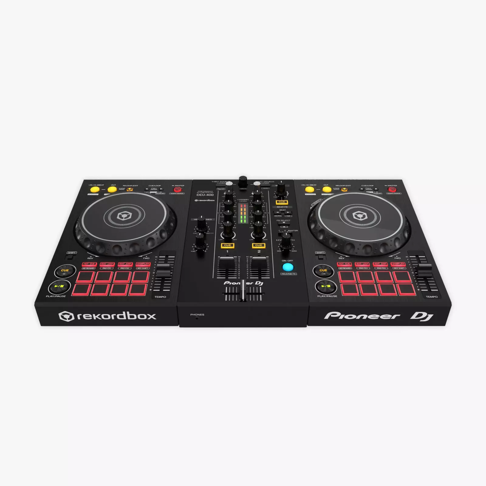 DJ Controller DDJ-400 3D model_0