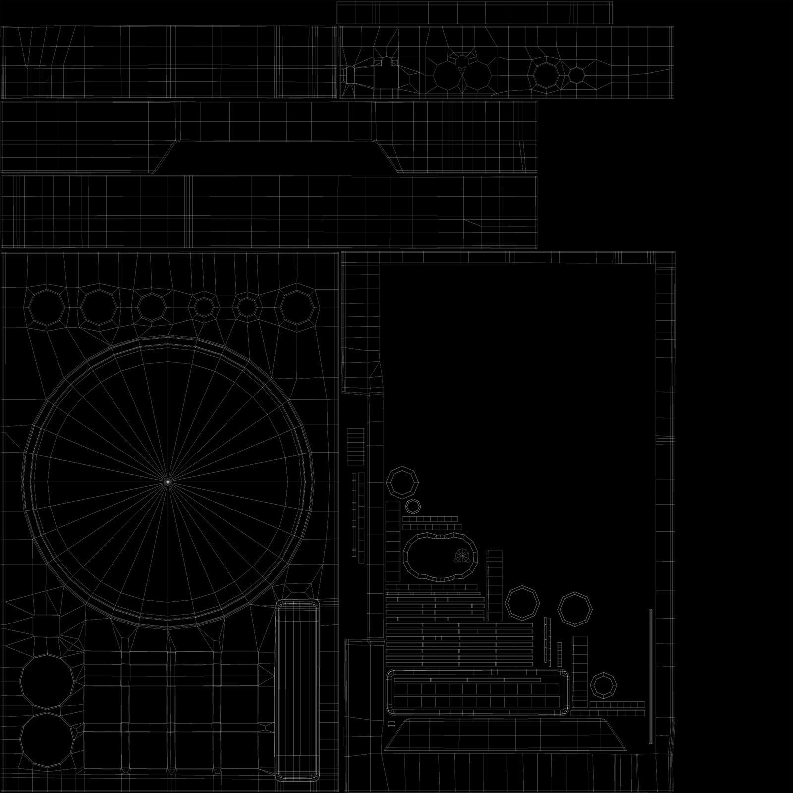 DJ Controller DDJ-400 3D model_28