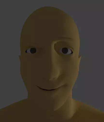 base mesh rigged  3D model_0