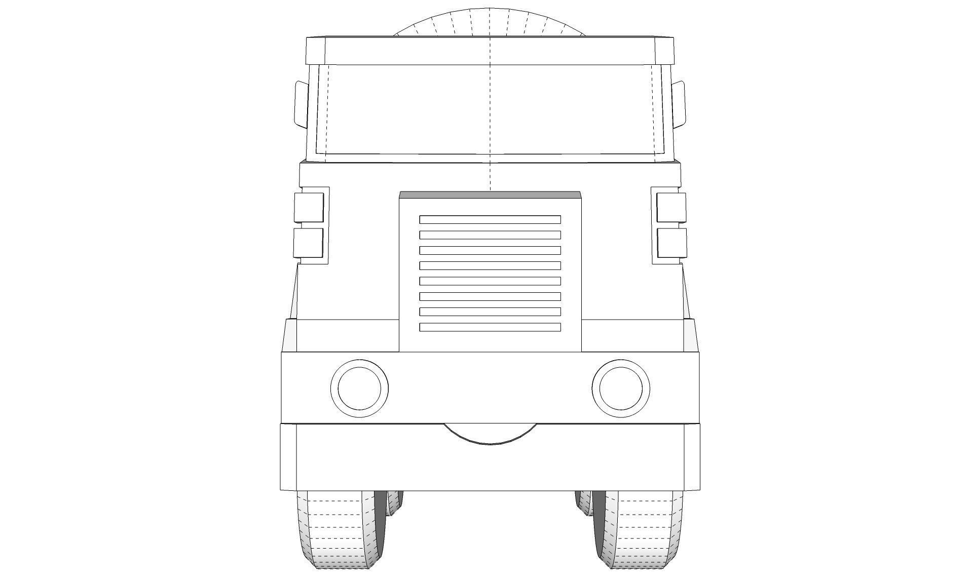 Toy Milk Tanker 3D model_17