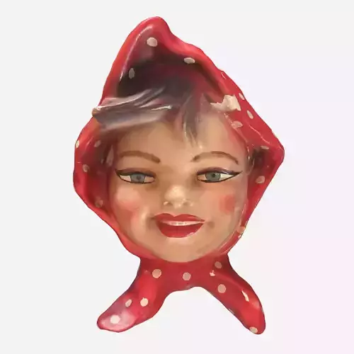 Porcelain face 3d model