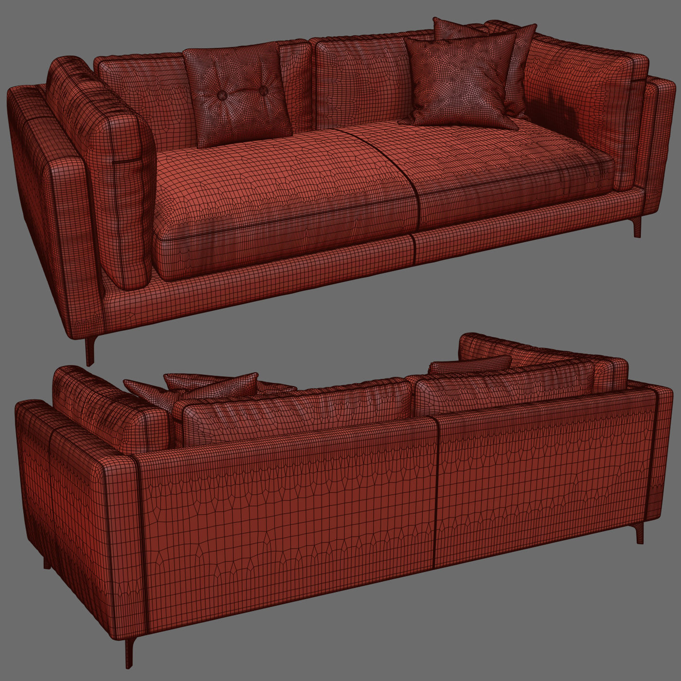 Calligaris sofas collection 3D model_23