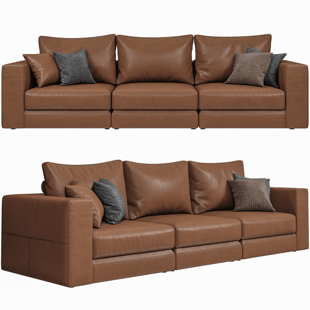Calligaris sofas collection 3D model_2