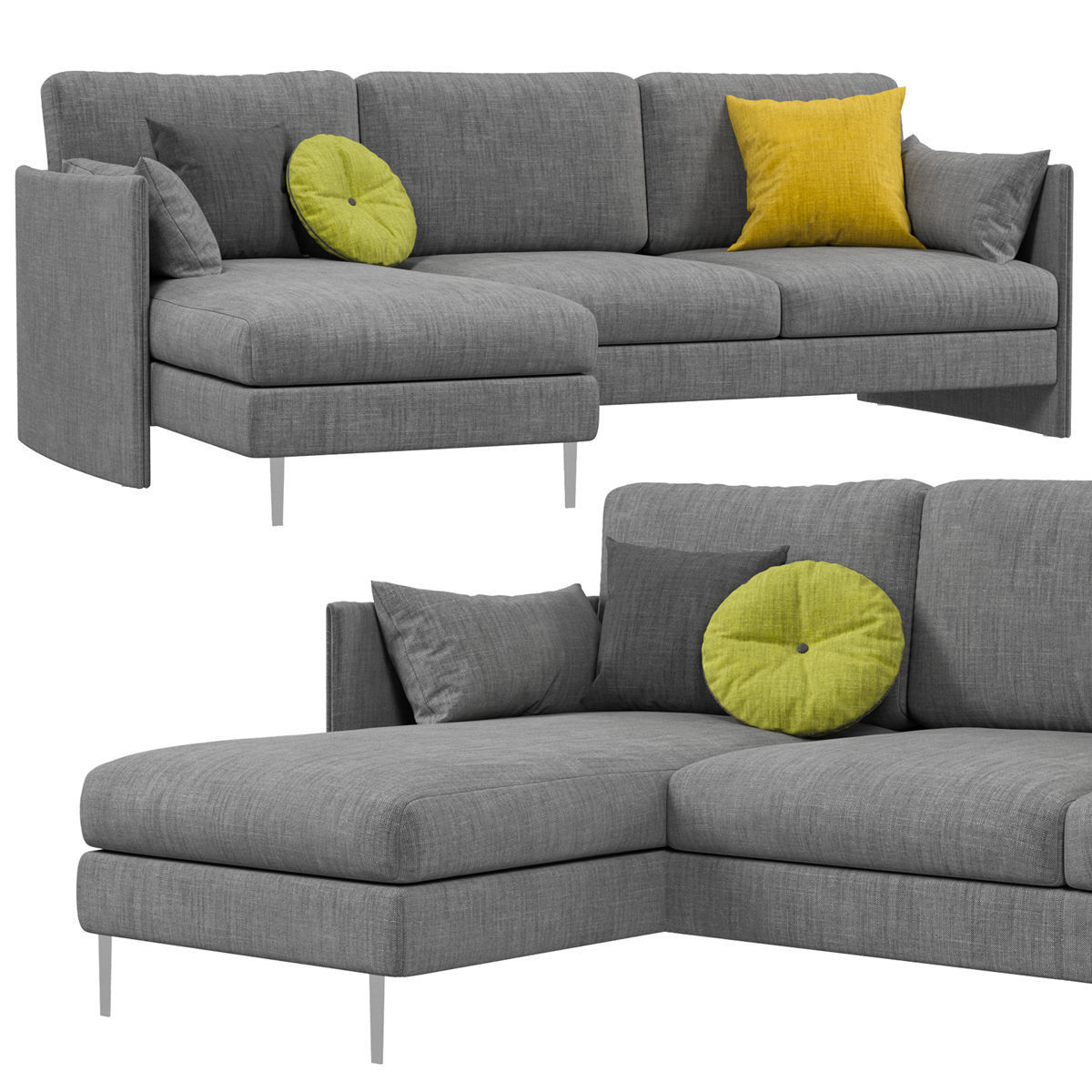 Calligaris sofas collection 3D model_5