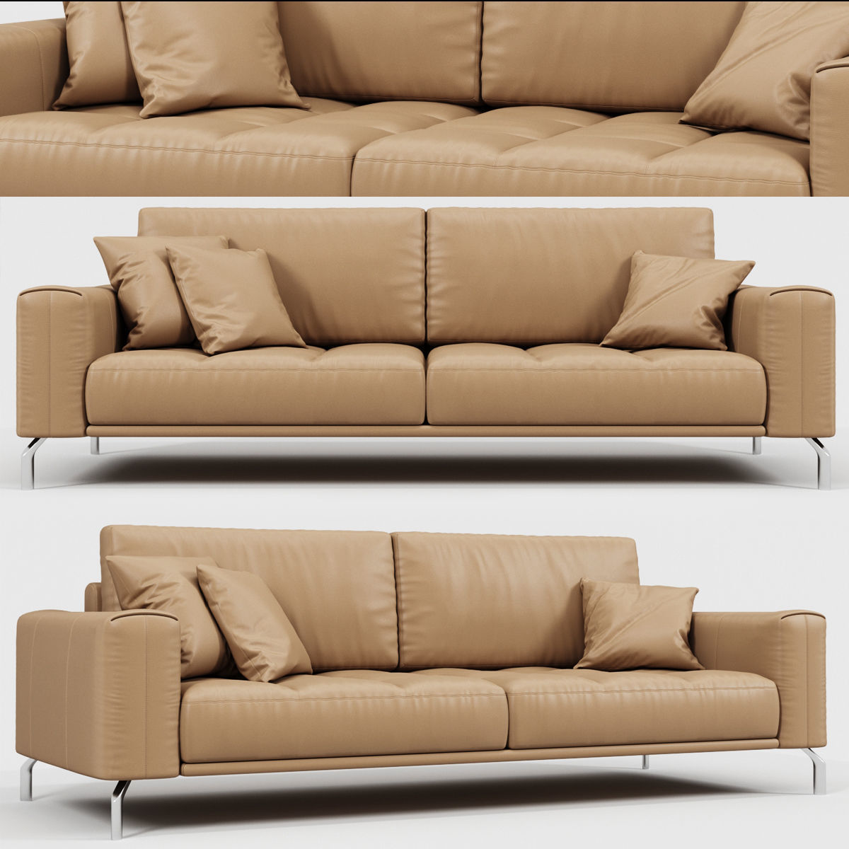 Calligaris sofas collection 3D model_6