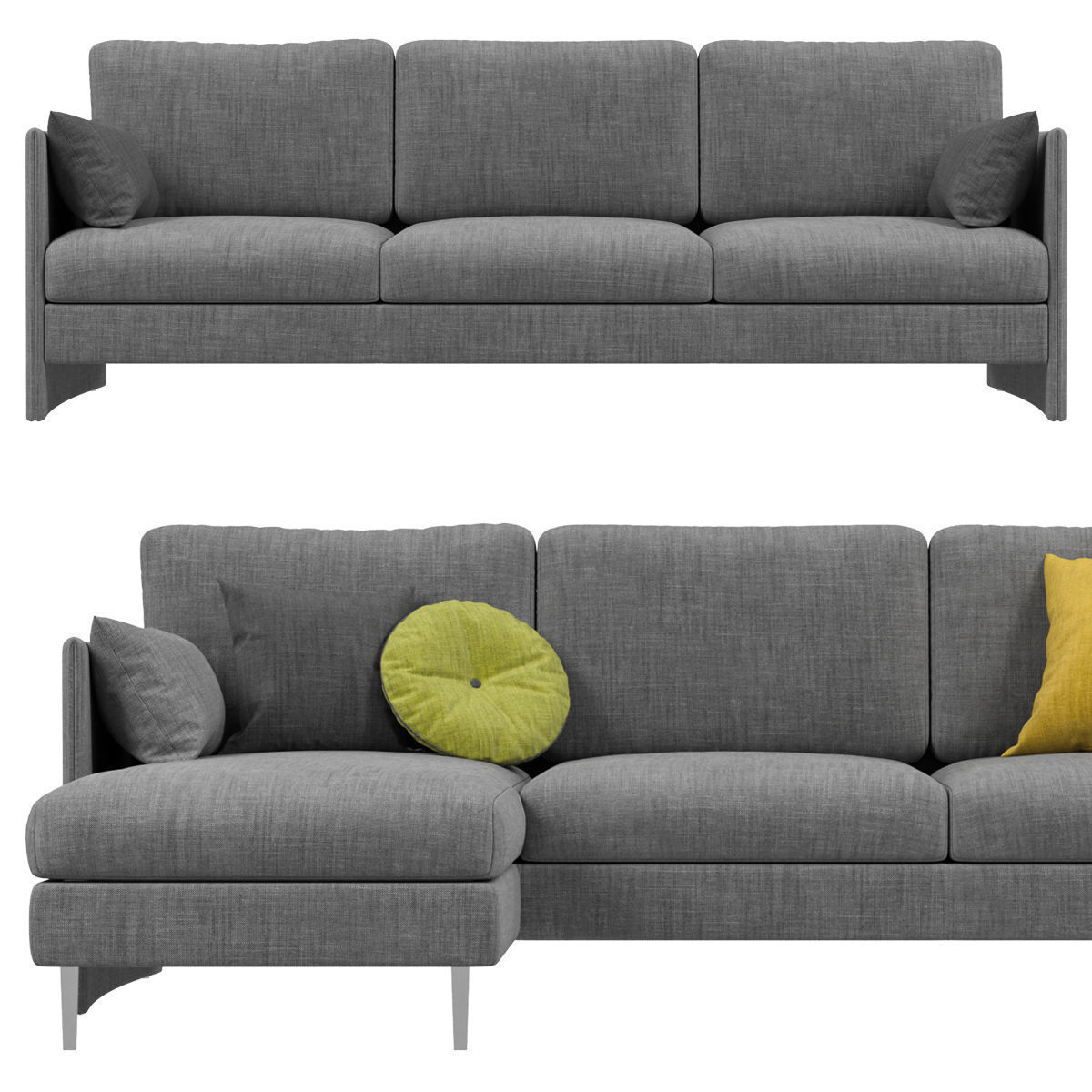 Calligaris sofas collection 3D model_17